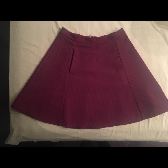 Dynamite Magenta Flare Skirt - Picture 3 of 5